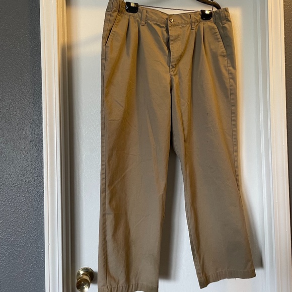 Basic Edition Khaki Pants 38x30 - Picture 1 of 3